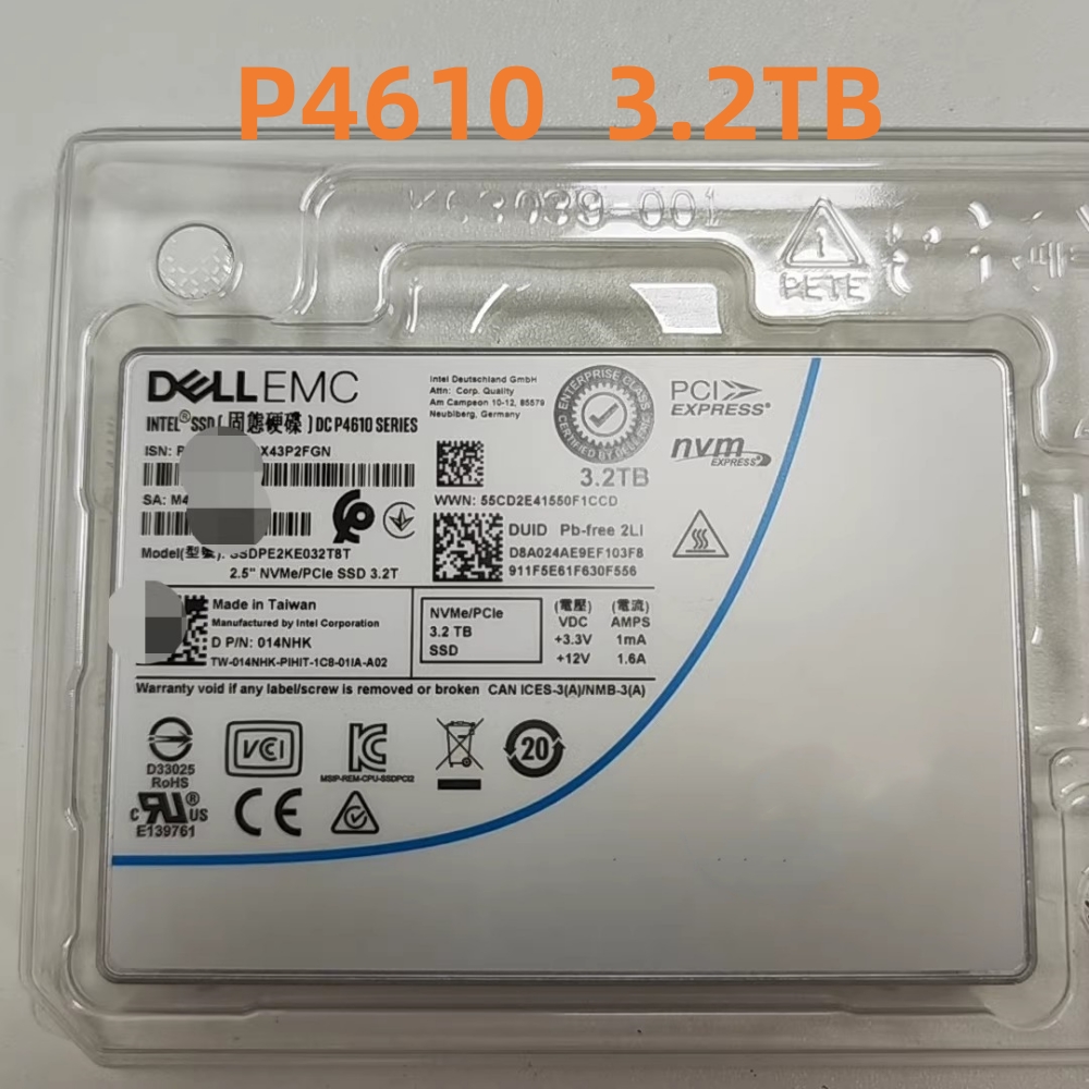 Original DC P4610 Series 1.6TB - U.2 Nvme Ssd 7.68Tb review and price